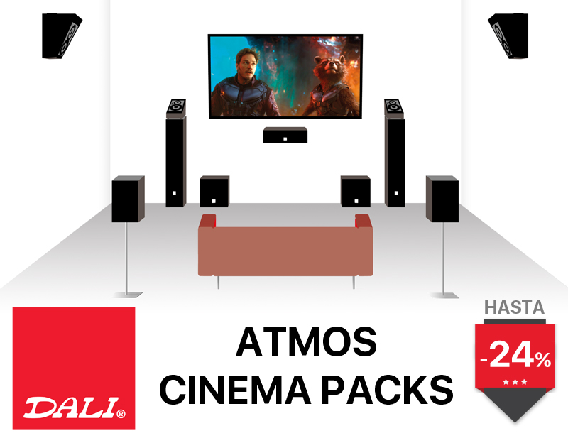 Promoción Packs de Cine Dali para Dolby Atmos - Oferta