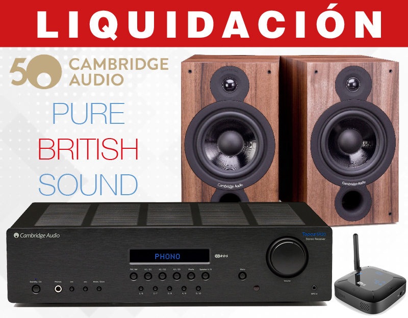 LIQUIDACIÓN - CAMBRIDGE TOPAZ SR20 + Cajas SX
